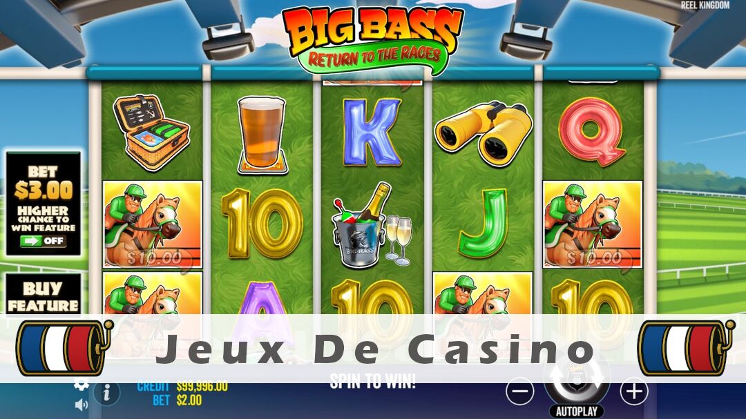 Démo de la machine à sous Big Bass Return to the Races Slot