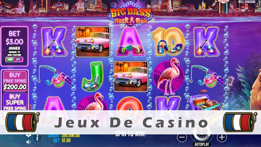 Démo de la machine à sous Big Bass Rock and Roll Slot
