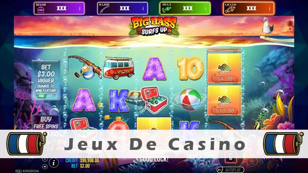 Démo de la machine à sous Big Bass Surfs Up Slot