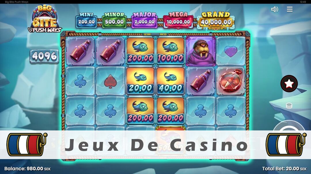 Démo de la machine à sous Big Bite Push Ways Slot