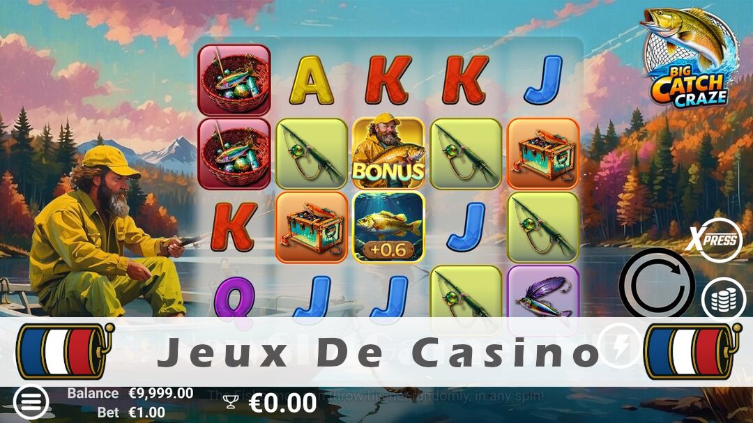 Démo de la machine à sous Big Catch Craze Slot