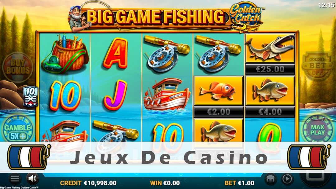 Démo de la machine à sous Big Game Fishing Golden Catch Slot