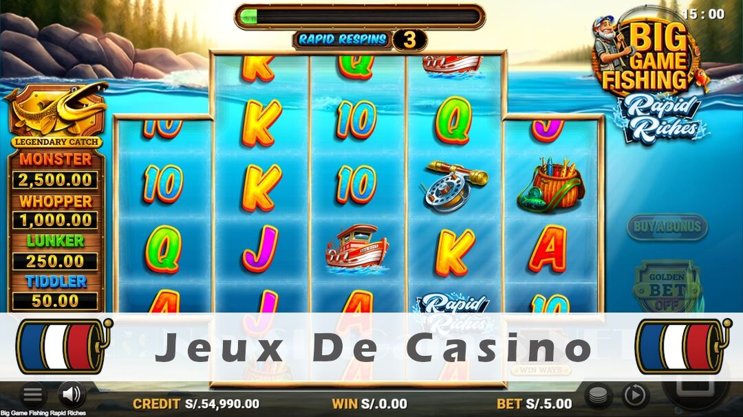 Démo de la machine à sous Big Game Fishing Rapid Riches Slot