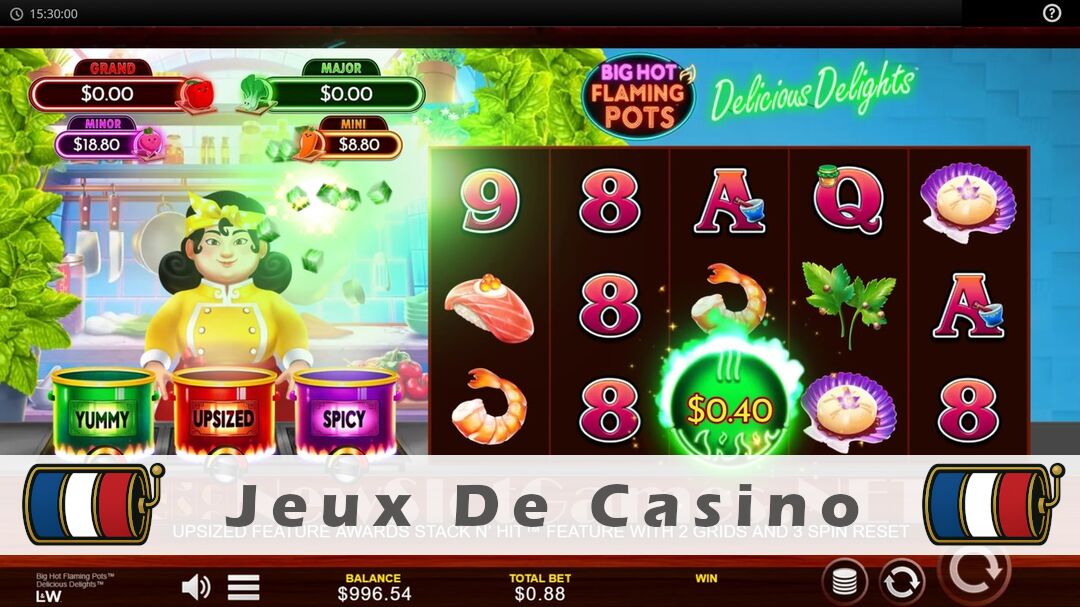 Démo de la machine à sous Big Hot Flaming Pots Delicious Delights Slot
