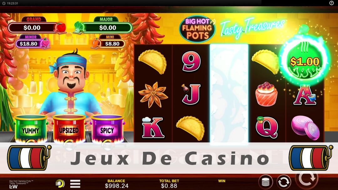 Démo de la machine à sous Big Hot Flaming Pots Tasty Treasures Slot