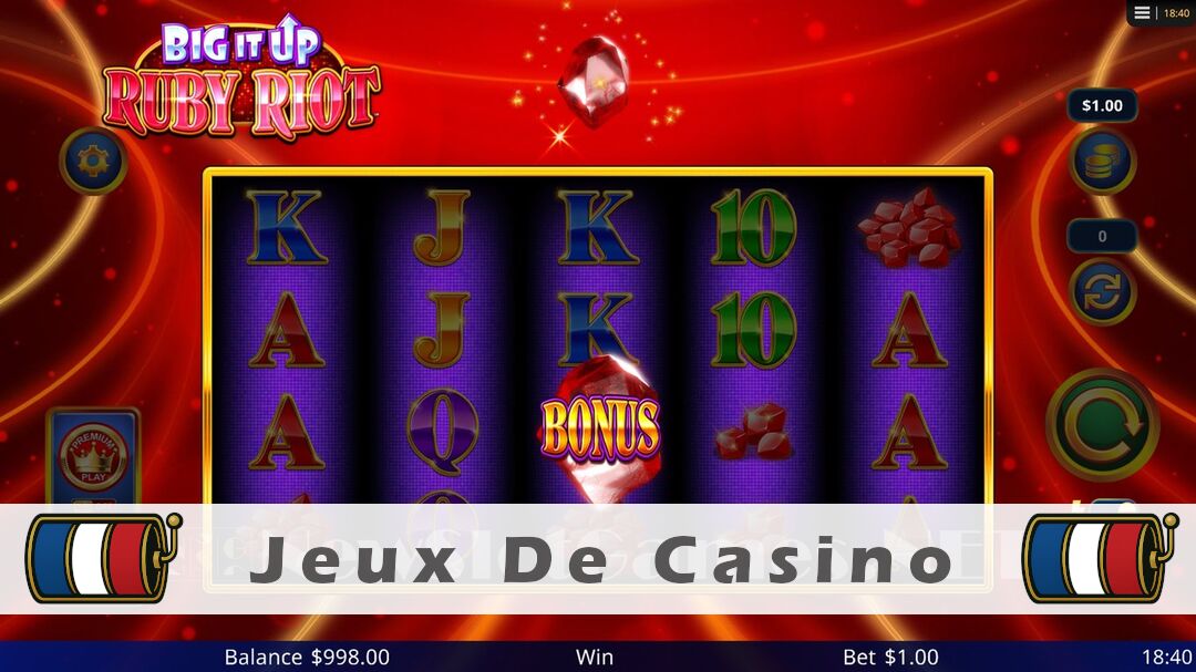 Démo de la machine à sous Big It Up Ruby Riot Slot