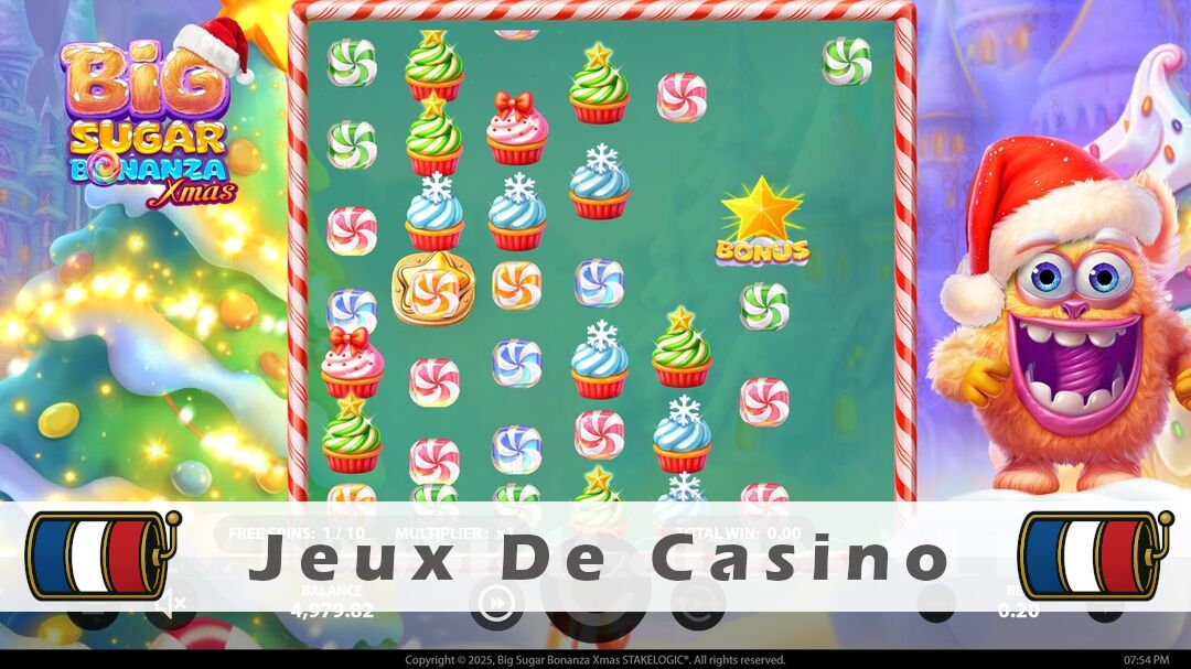 Démo de la machine à sous Big Sugar Bonanza Xmas Slot