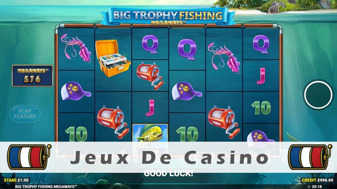 Démo de la machine à sous Big Trophy Fishing Megaways Slot