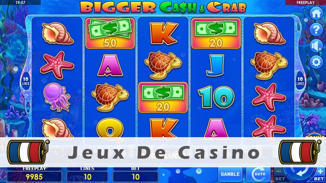 Démo de la machine à sous Bigger Cash & Crab Slot