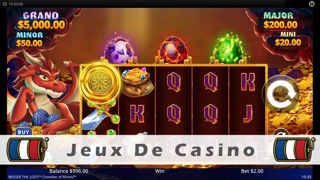 Démo de la machine à sous Bigger the Loot Chamber of Riches Slot