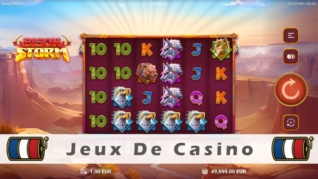 Démo de la machine à sous Bison Storm Slot