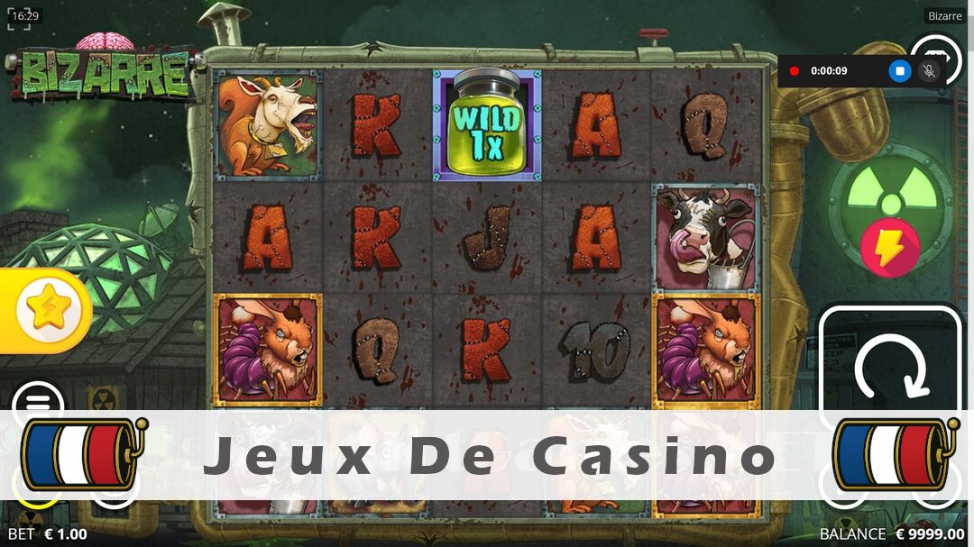 Démo de la machine à sous Bizarre Slot
