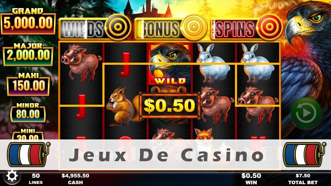 Démo de la machine à sous Black Eagle Triple Shot Slot