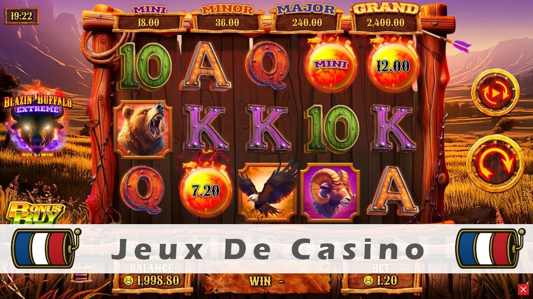 Démo de la machine à sous Blazin Buffalo Extreme Slot