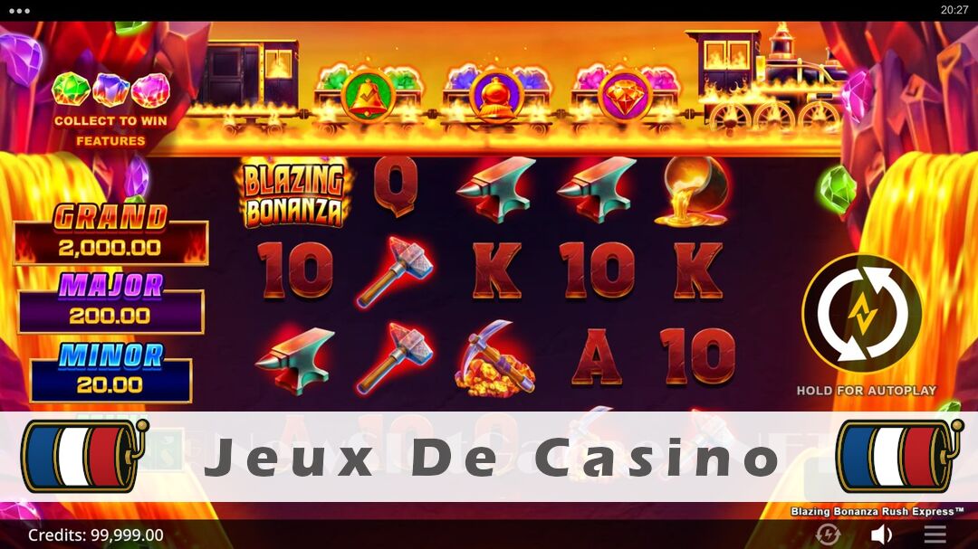 Démo de la machine à sous Blazing Bonanza Rush Express Slot