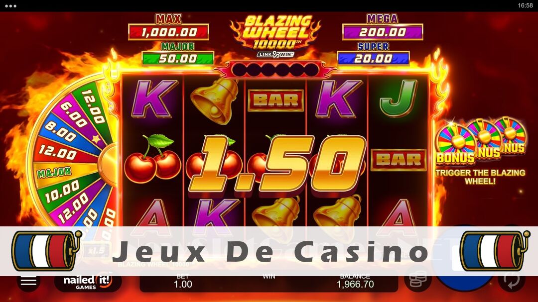 Démo de la machine à sous Blazing Wheel 10000 Slot
