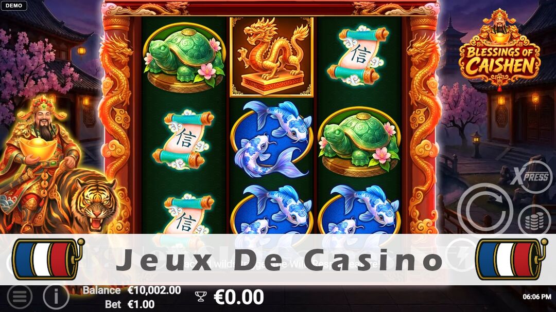Démo de la machine à sous Blessings of Caishen Slot