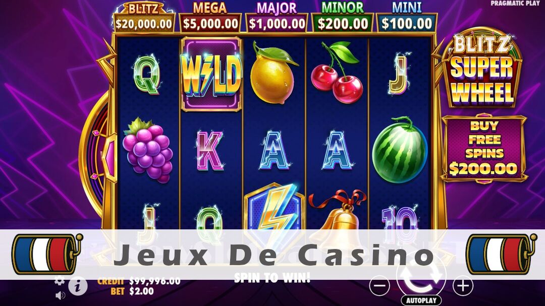Démo de la machine à sous Blitz Super Wheel Slot