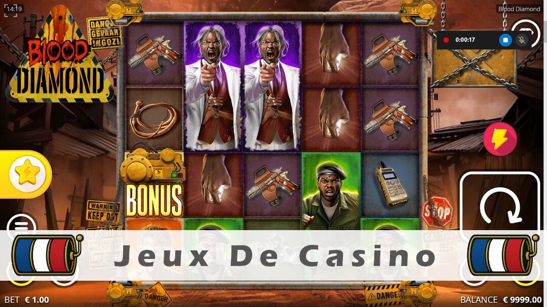 Démo de la machine à sous Blood Diamond Slot