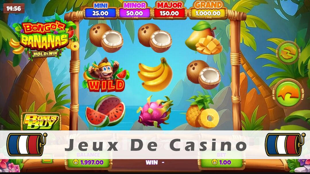 Démo de la machine à sous Bongos Bananas Slot