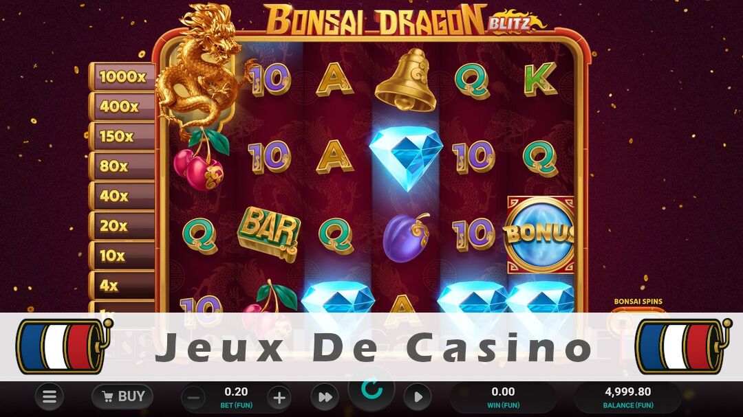 Démo de la machine à sous Bonsai Dragon Blitz Dream Drop Slot