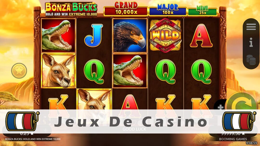 Démo de la machine à sous Bonza Bucks Hold and Win Extreme 10,000 Slot