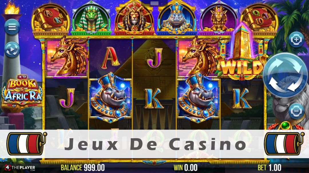 Démo de la machine à sous Book of AfricRa Slot
