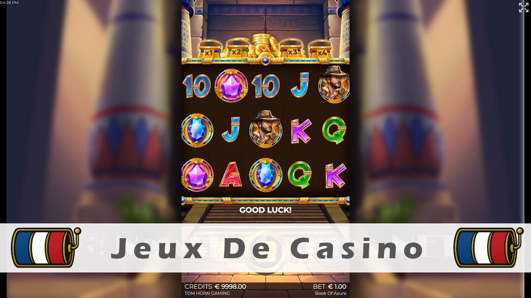 Démo de la machine à sous Book of Azure Slot