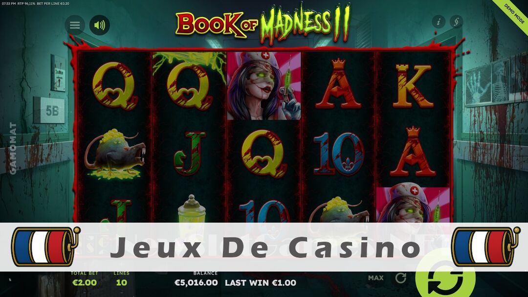 Démo de la machine à sous Book of Madness 2 Slot