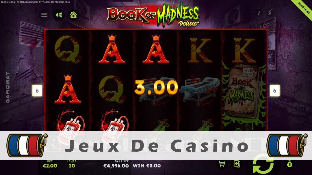 Démo de la machine à sous Book of Madness Deluxe Slot
