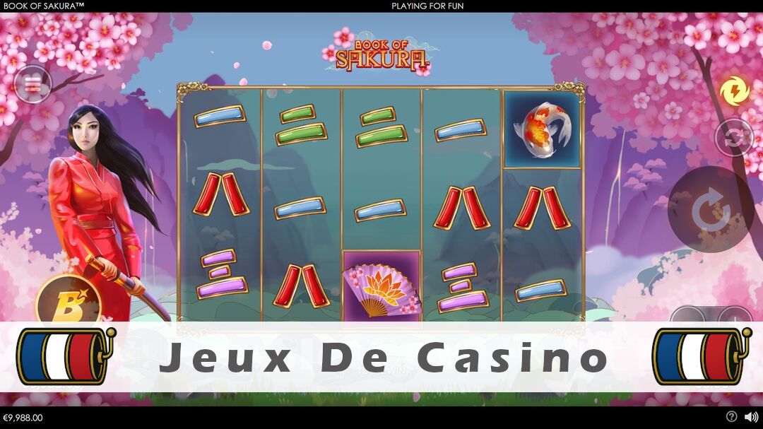 Démo de la machine à sous Book of Sakura Slot