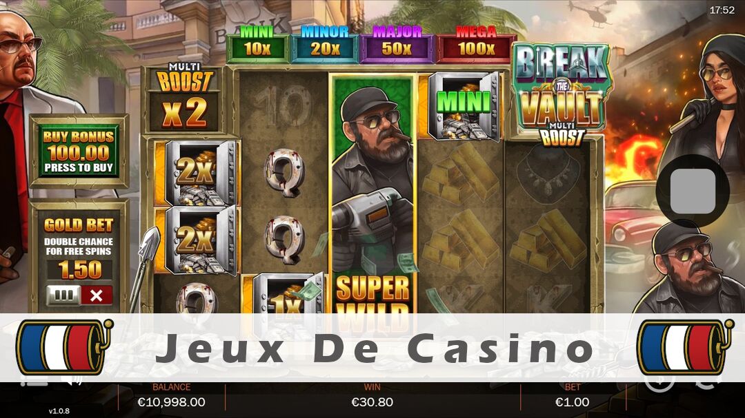 Démo de la machine à sous Break the Vault MultiBoost Slot