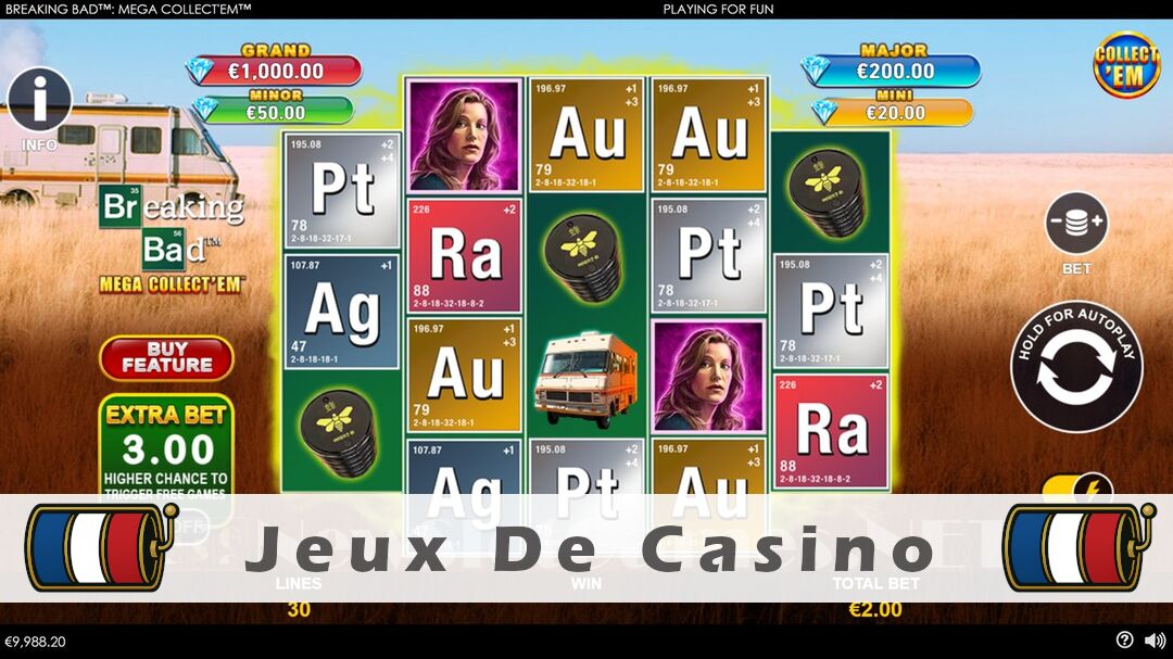 Démo de la machine à sous Breaking Bad Mega Collectem Slot