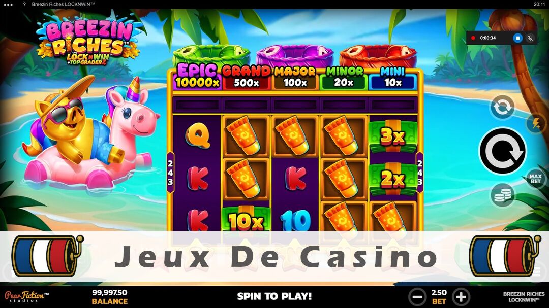 Démo de la machine à sous Breezin Riches Slot