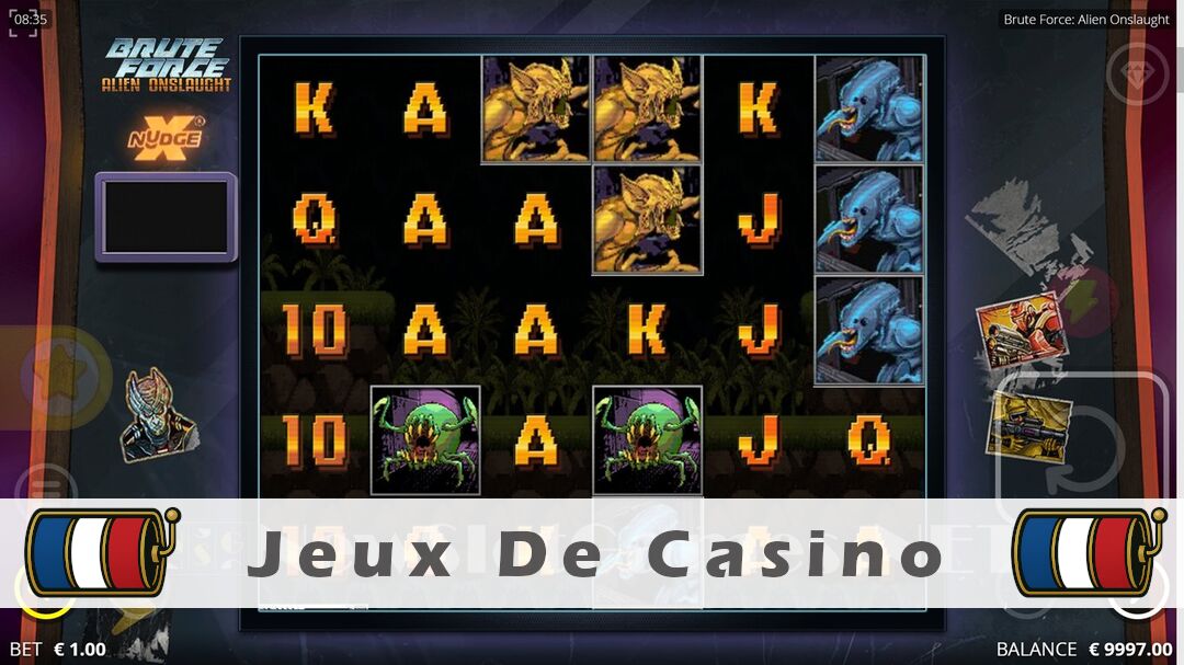Démo de la machine à sous Brute Force Alien Onslaught Slot