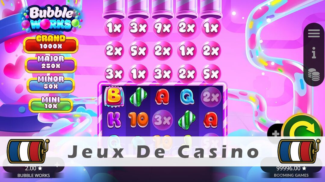 Démo de la machine à sous Bubble Works Slot