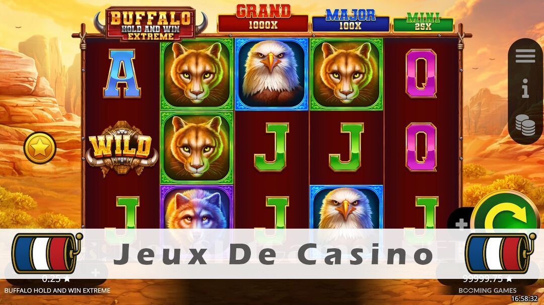 Démo de la machine à sous Buffalo Hold and Win Extreme 10,000 Slot