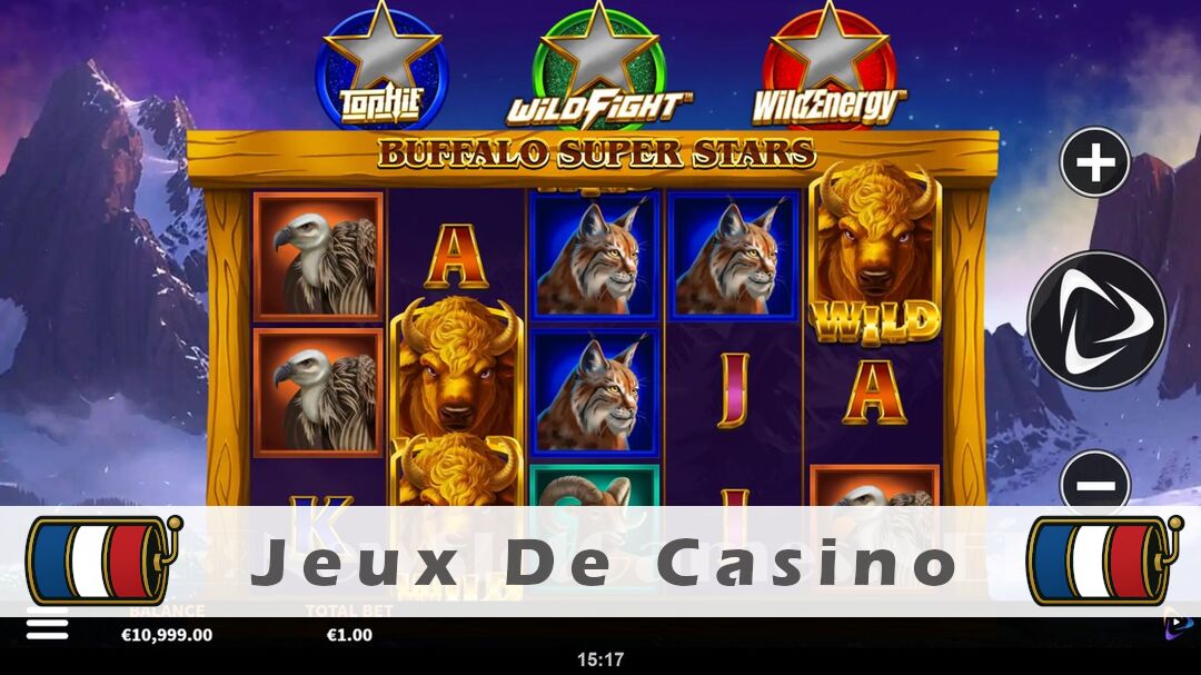 Démo de la machine à sous Buffalo Super Stars Slot