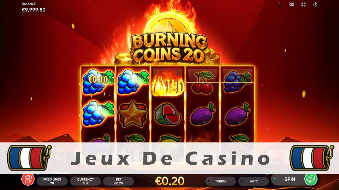 Démo de la machine à sous Burning Coins 20 Slot