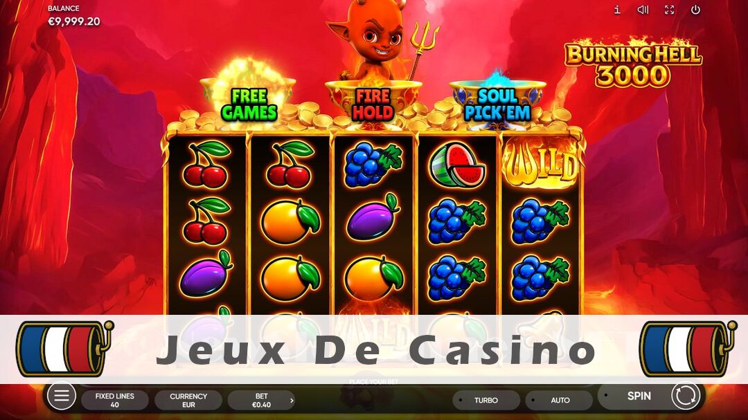 Démo de la machine à sous Burning Hell 3000 Slot