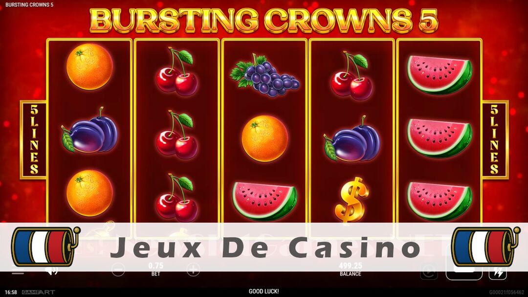 Démo de la machine à sous Bursting Crowns 5 Slot