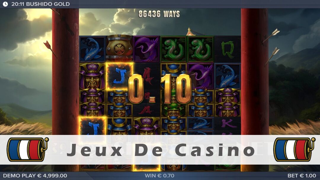 Démo de la machine à sous Bushido Gold Slot