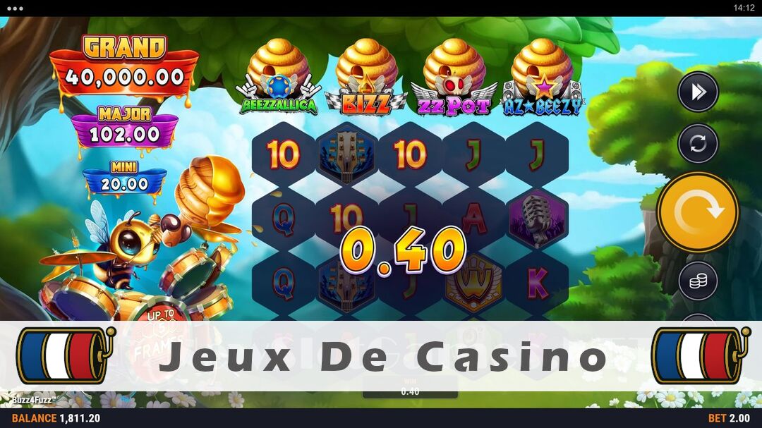 Démo de la machine à sous Buzz4Fuzz Slot