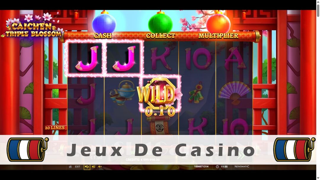Démo de la machine à sous Caichen Triple Blossom Slot