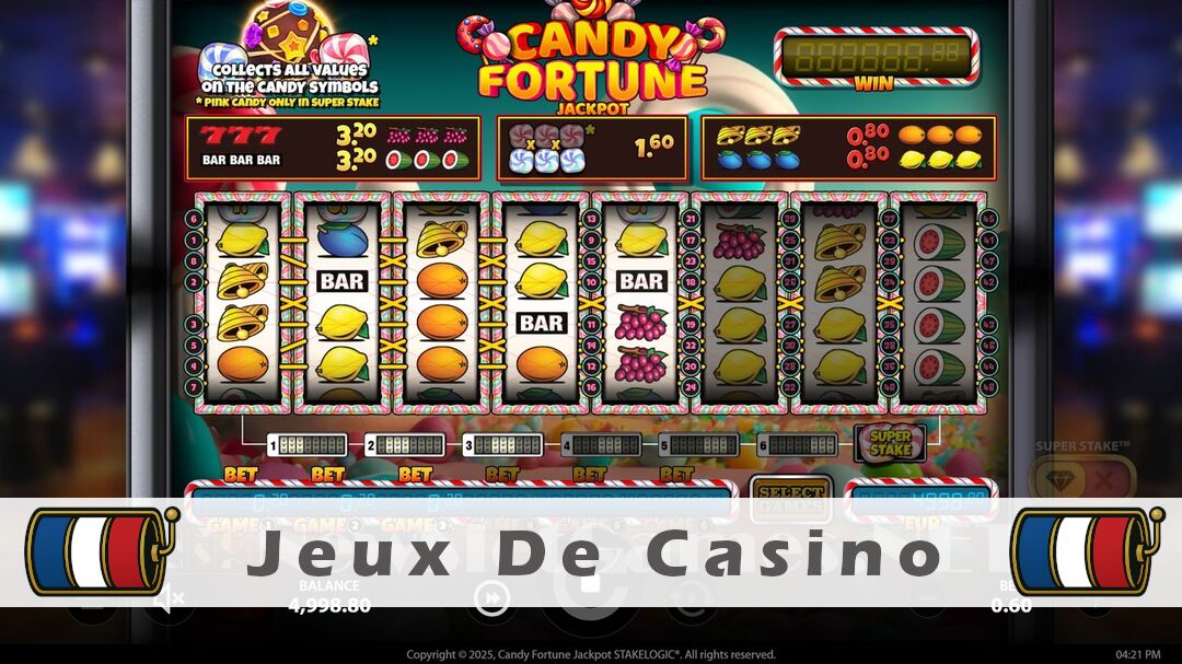 Démo de la machine à sous Candy Fortune Jackpot Slot
