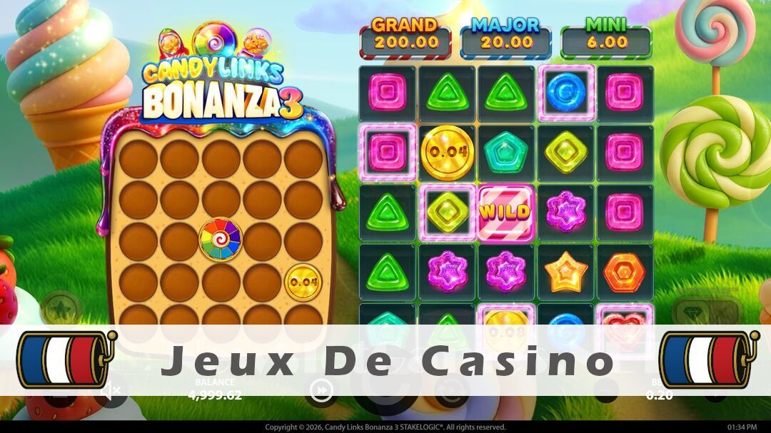 Démo de la machine à sous Candy Links Bonanza 3 Slot