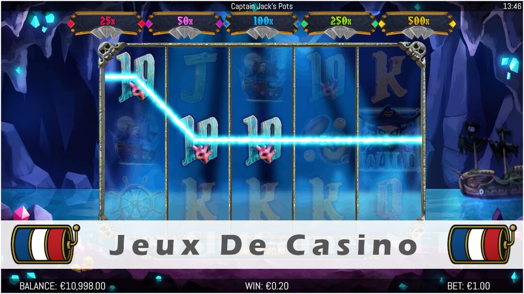 Démo de la machine à sous Captain Jacks Pots Slot