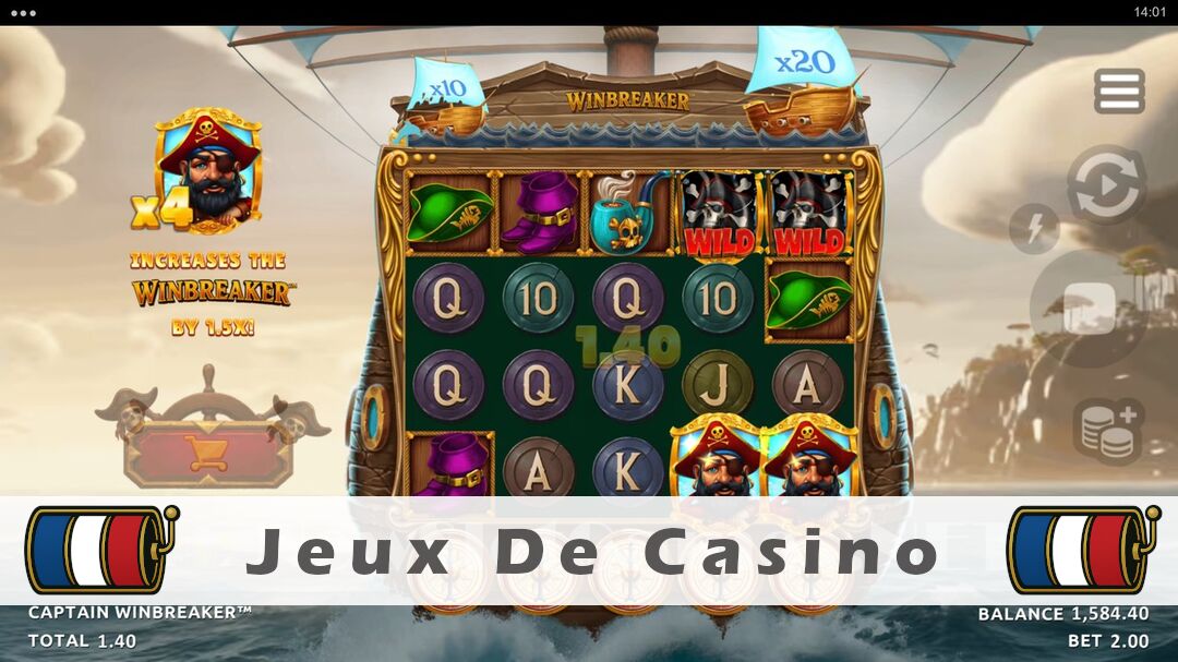 Démo de la machine à sous Captain Winbreaker Slot