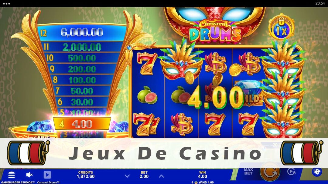 Démo de la machine à sous Carnaval Drums Slot