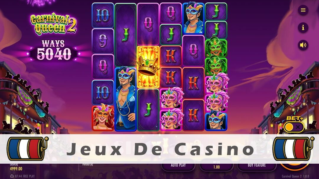 Démo de la machine à sous Carnival Queen 2 Slot
